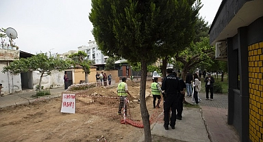 Aydın'da yol yenileme çalışmasında insan kemikleri bulundu
