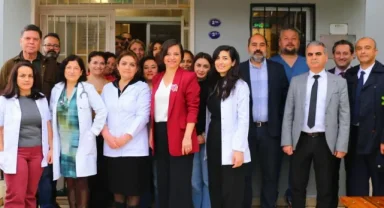 Başkan Kınay'dan çalışanlarına anlamlı ziyaret