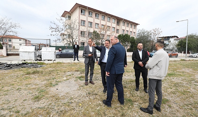 Başkan Ömer Eşki çalışmaları yerinde inceledi