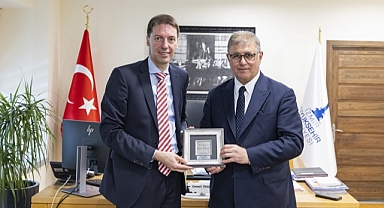 Başkan Tugay Jurgis Vilcinskas’ı ağırladı