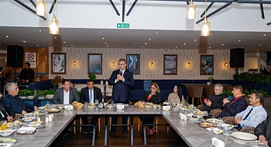 Başkan Tugay Roman yurttaşlarla bir araya geldi