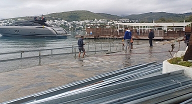 Bodrum'da Kıyıya İzinsiz Yapı: İşletmeye Ceza