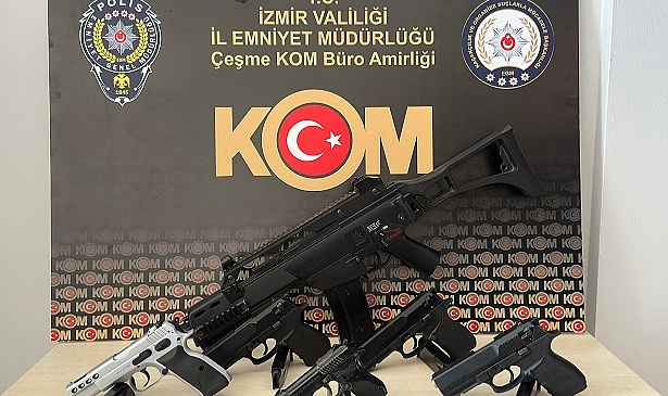 Çeşme'de suç örgütü operasyonu