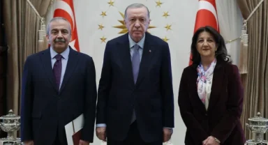 Cumhurbaşkanı Erdoğan, DEM heyetini kabul etti