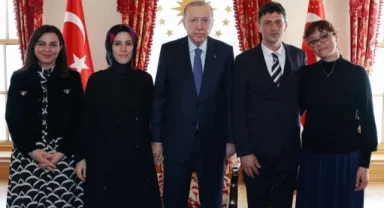 Cumhurbaşkanı Erdoğan, Minguzzi ailesini kabul etti