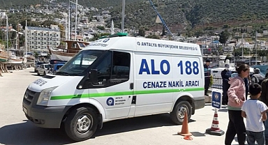 Denize düşen kişinin cesedi, Kaş kıyısında bulundu