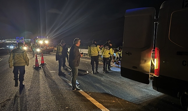 Devrilen minibüsteki 1 kişi öldü, 10 kişi yaralandı