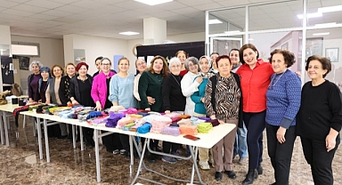 Huzurevi sakinlerine 750 adet battaniye