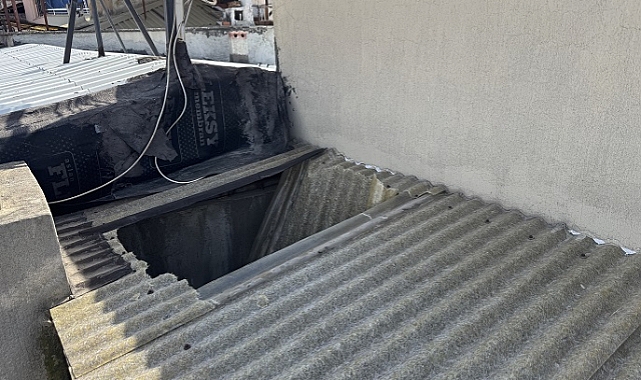 İzmir’de 17 Yaşındaki Çocuk Çatıdan Düştü