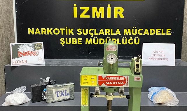 İzmir'de uyuşturucu operasyonunda 4 şüpheli tutuklandı