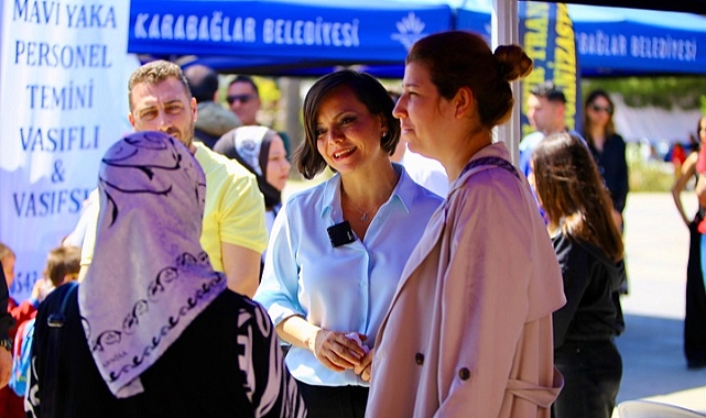 Karabağlar İstihdam Günleri yoğun ilgi gördü