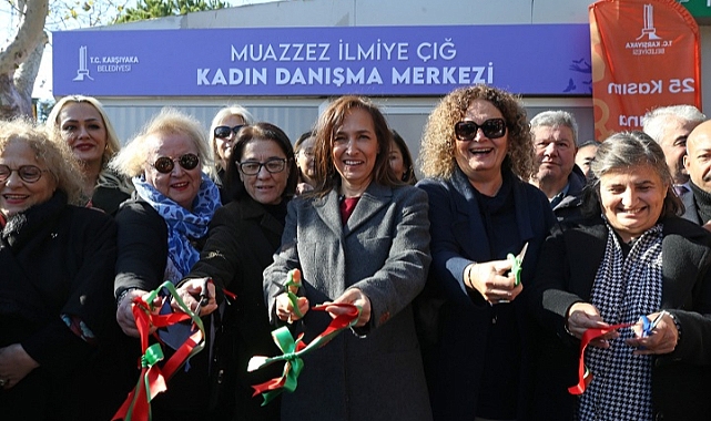Karşıyaka’nın ikinci ‘Kadın Danışma Merkezi’ hizmete açıldı!