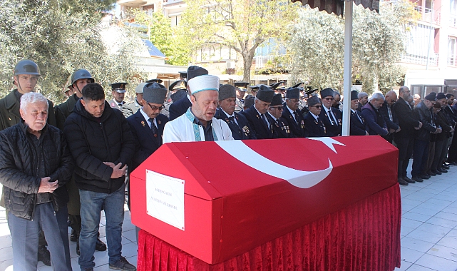 Kıbrıs gazisi son yolculuğuna uğurlandı