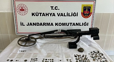 Kütahya'da tarihi eser operasyonu