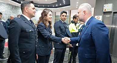 Menemen’de Polis Haftası’na yakışan kutlama