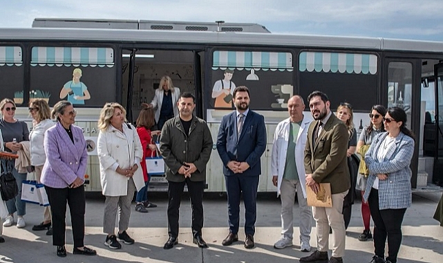 Mobil Barista Otobüsü Kuşadası’nda da gençlere ulaştı