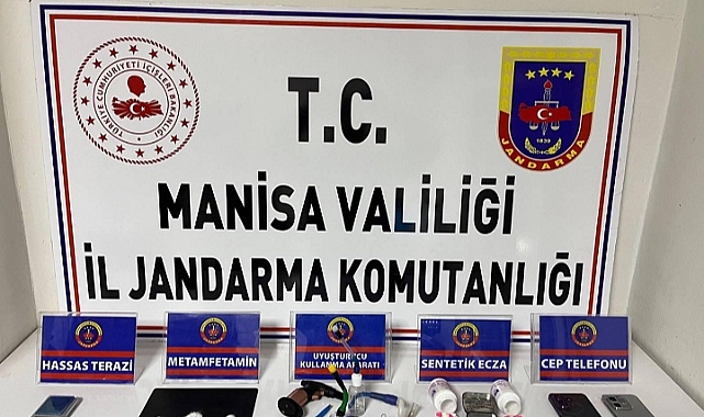 Salihli'de uyuşturucu operasyonu