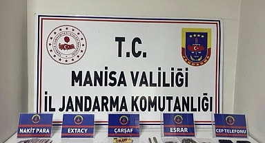 Salihli'de uyuşturucuyla yakalanan şüpheli gözaltına alındı