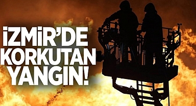 Tarım malzemeleri satan iş yerinde yangın
