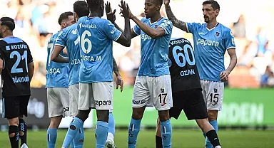 Trabzonspor, Adana Demirspor'u 1-0 mağlup etti