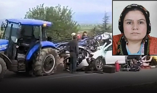 Trafik kazasında yaralanan kadın Kurtarılamadı