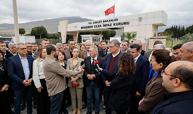 Tugay, ilçe belediye başkanlarıyla tutukluları ziyaret etti