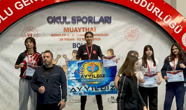Ayyıldız Spor Kulübü Sporcusu Türkiye Şampiyonu Oldu