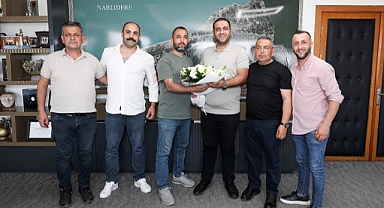 Başkan Uzun’a Teşekkür Ziyareti
