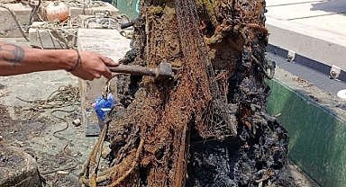 Bodrum'da Denizden 30 Ton Atık Çıkarıldı