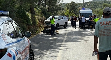Bodrum’da Kamyonet ile Motosiklet Çarpıştı: 1 Ölü, 1 Yaralı
