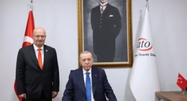 Cumhurbaşkanı Erdoğan'dan ATO'ya ziyaret