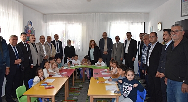 Hayırseverlerin yaptırdığı Kur'an kursunun açıldı