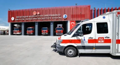 İzmir Çiğli'de itfaiyeye modern istasyon