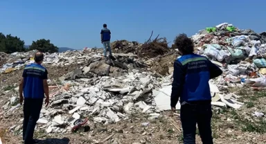 İzmir Gaziemir'de açık alana atığa 1,8 milyar TL 'çevre' cezası!