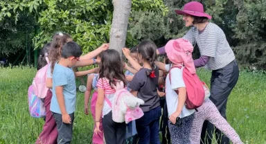 İzmirli çocuklar ormanı keşfetti