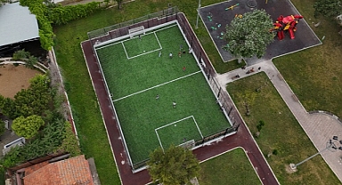Konak’ta Yenidoğan Parkı’na Modern Halı Saha