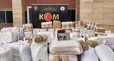 Manisa'da Kaçakçılık Operasyonunda 2 Gözaltı