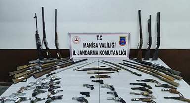 Manisa’da Silah Operasyonu: 4 Gözaltı
