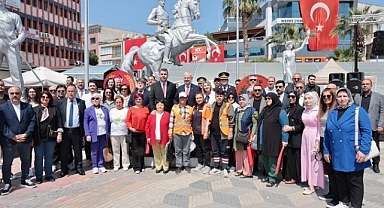 Menemen'de 19 Mayıs coşkusu yaşandı