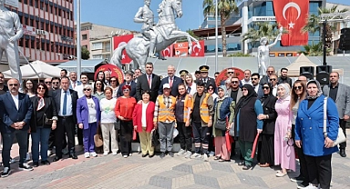 Menemen'de 19 Mayıs coşkusu yaşandı