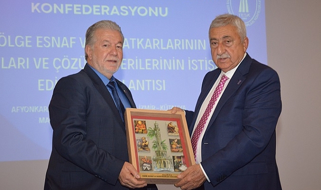 Türk Esnaf ve Sanatkârının Sorunları İzmir'de Masaya Yatırıldı