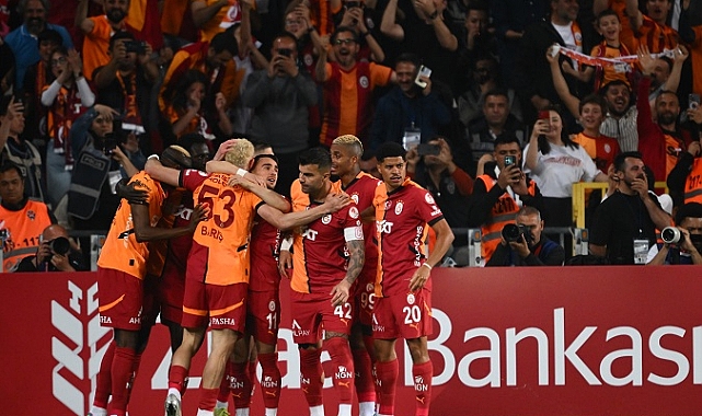 Türkiye Kupası'nda şampiyon Galatasaray