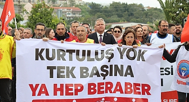 Urla’da işçiye çifte bayram