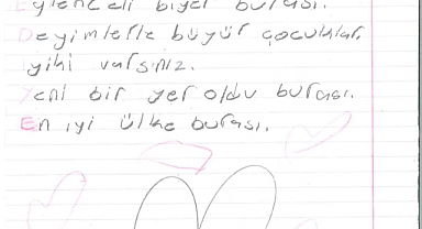 Çocuklardan Başkan Günay’a Sevgi Dolu Mektuplar