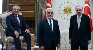 Erdoğan, DSP ve HÜDA PAR liderlerini kabul etti