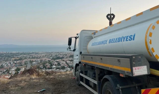 Güzelbahçe Belediyesi 7/24 yangın teyakkuzunda