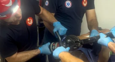 İzmir İtfaiyesi'nden hayat kurtaran operasyon