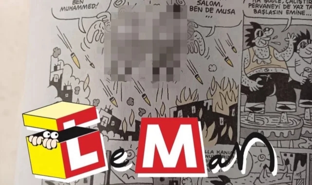 Mizah dergisine soruşturma: 4 gözaltı!