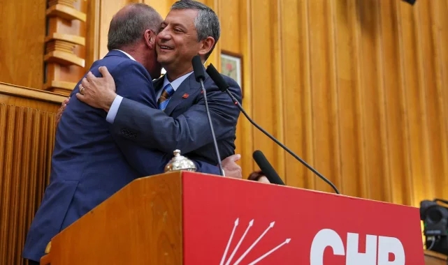 Muharrem İnce CHP&#039;ye katıldı...
