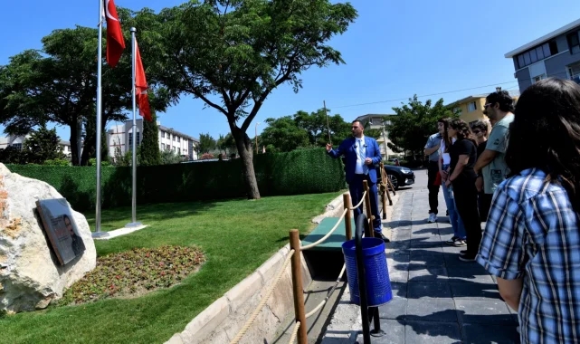 Ömer Eşki öğrencilere Kıbrıs&#039;ı anlattı